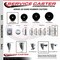 Service Caster 3 Inch Hard Rubber Wheel Swivel 34 Inch Threaded Stem Caster with Brake SCC SCC-TS20S314-HRS-PLB-34212 - alternate 3